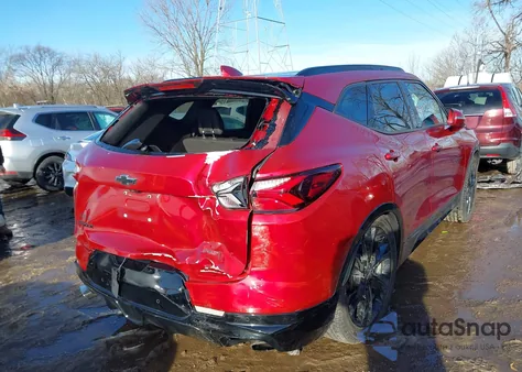 2019 Chevrolet Blazer Rs из США, поврежденный, VIN 3GNKBERS1KS684970